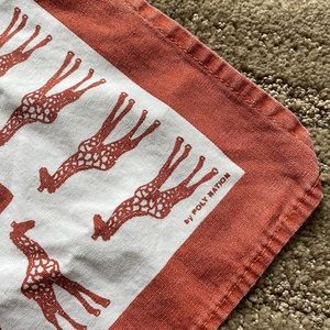 Polynation made in South Africa safari giraffe versatile poplin square scarf